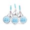 324ct Blue It's a Boy Baby Shower Stickers for Hershey's Kisses, DIY Party Favors (324 Stickers) - Candy Not Included - By Just Candy